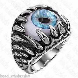 Men Cool Stainless Steel Dragon ring